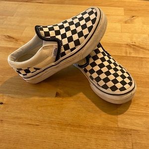 Kids vans slip ons